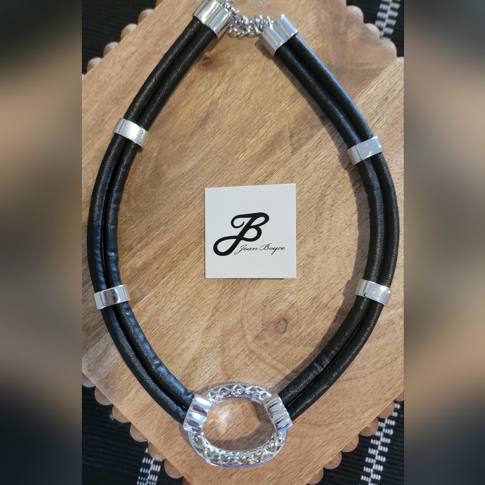 Joan Boyce Pave Crystal Necklace - Picture 6 of 9